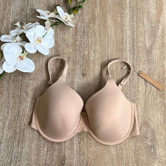 SKIMS Other - SKIMS Fits Everybody Underwire T-Shirt Bra Mica Size 34DDD